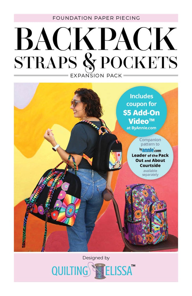 Backpack Straps and Pockets - FPP Expansion Pack for ByAnnie Patterns