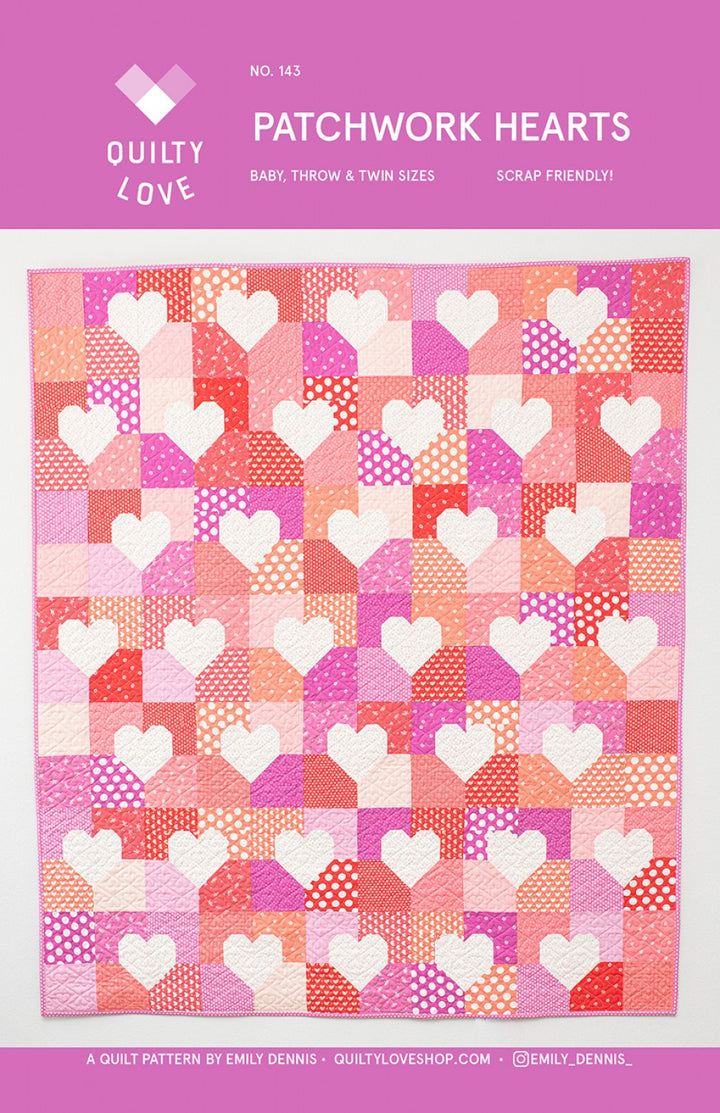 Pathwork Hearts Quilt Pattern