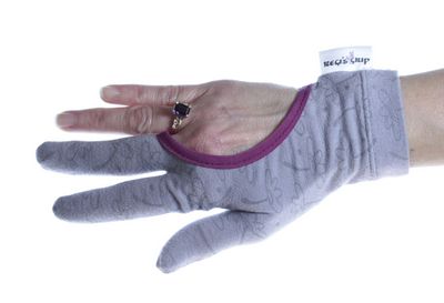 Regis Grip Quilting Gloves Flower Print Pink
