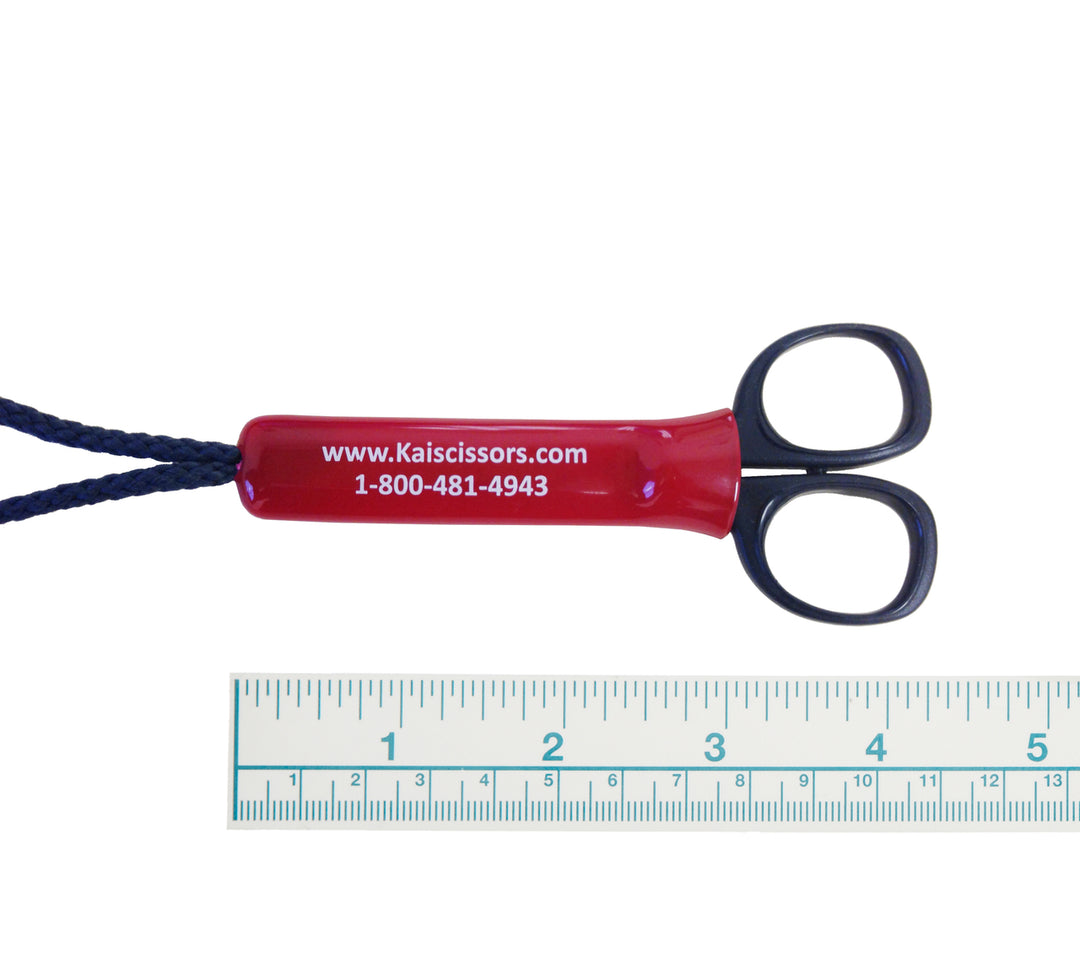 Kai Red Scissor Holder with Lanyard