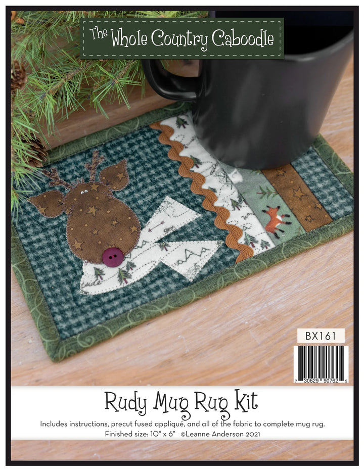 The Whole Country Caboodle Rudy Mug Rug Kit
