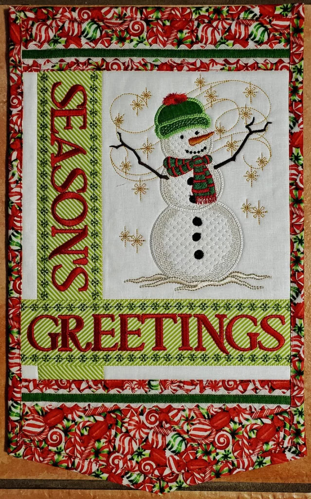 Seasons Greetings Wall Hanging