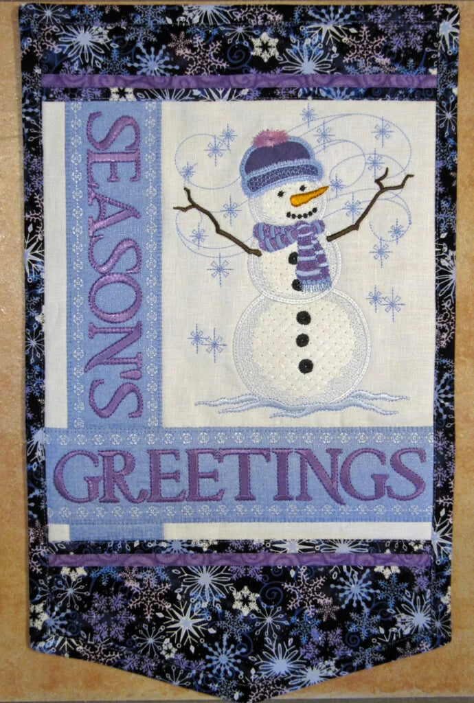 Seasons Greetings Wall Hanging