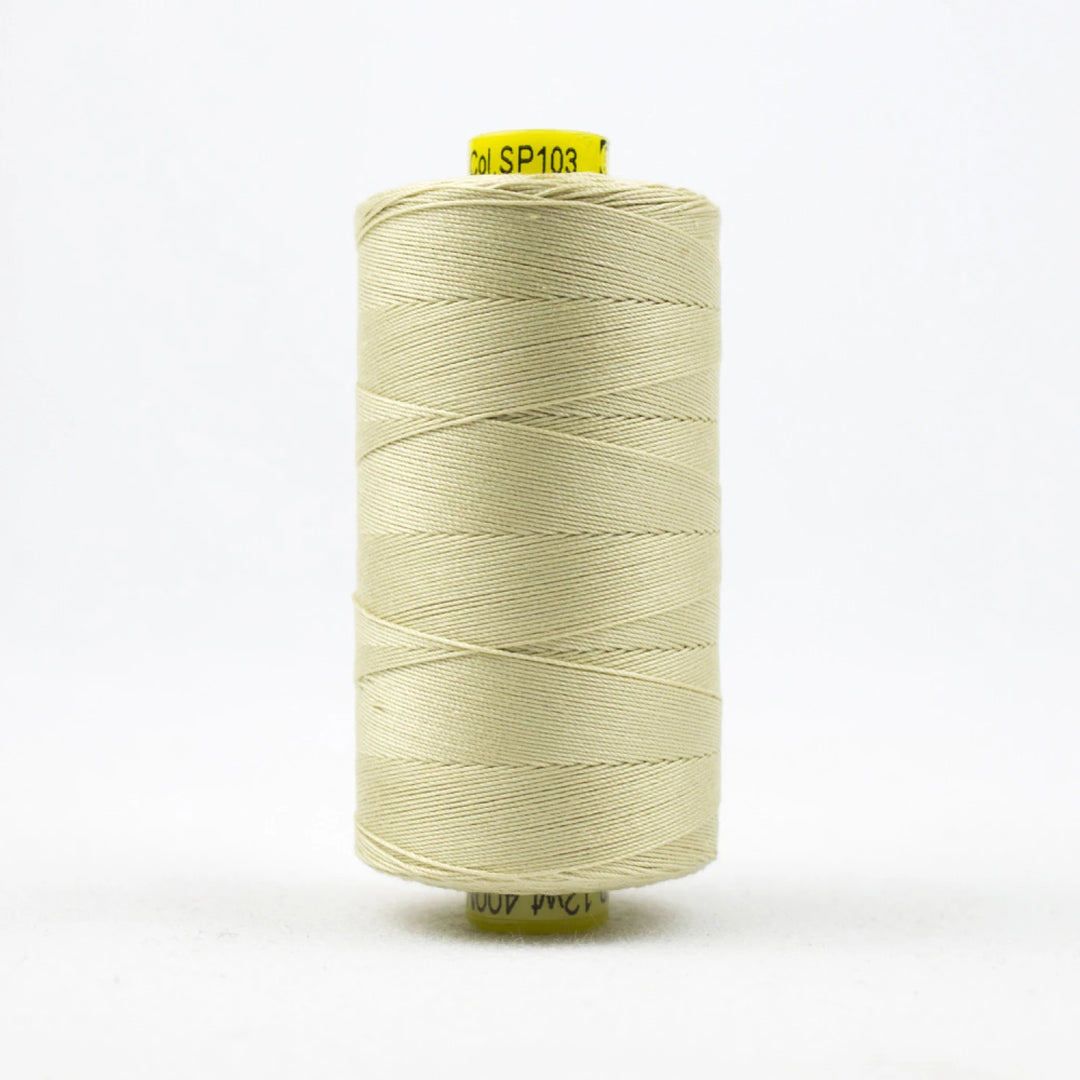 Spagetti Solid 12wt Cotton Thread 400m Vanilla