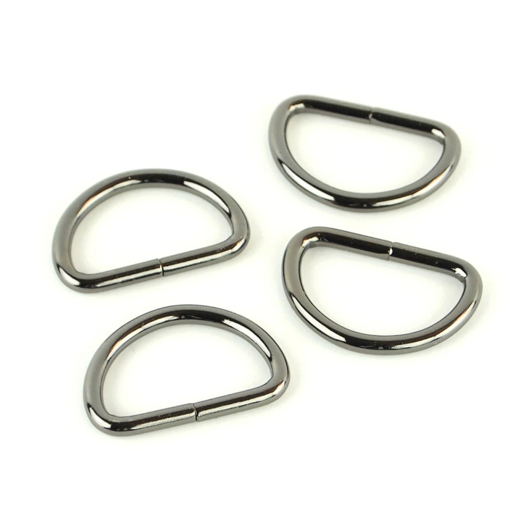 Sallie Tomato D Rings 1" Gunmetal