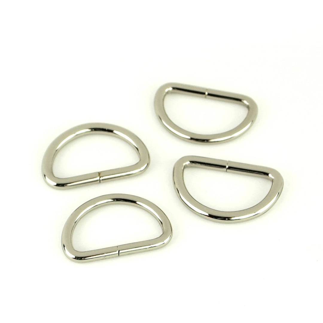 Sallie Tomato D Rings 1" Nickel