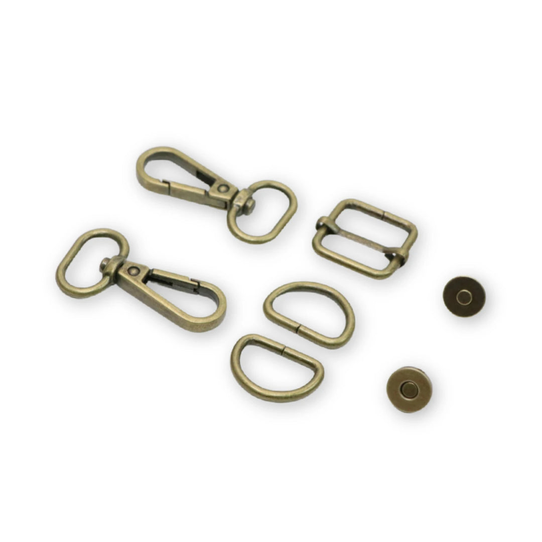 Level 4 Basic Hardware Kit 3/4in - Antique
