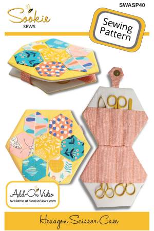 Hexagon Scissor Case