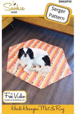 Heidi Hexagon Serger Mat