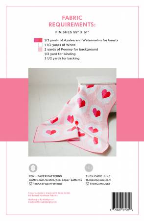 I Heart You Quilt Pattern
