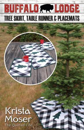 Buffalo Lodge Tree Skirt Table Runner And Placemats
