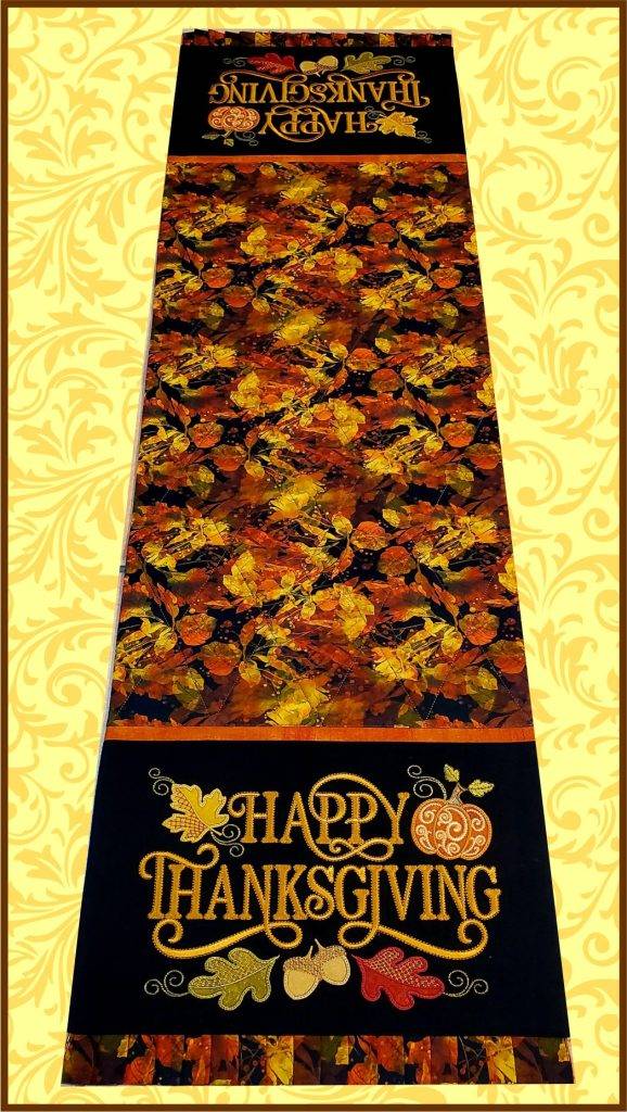 Happy Thanksgiving Wall Hanging & Table Runner