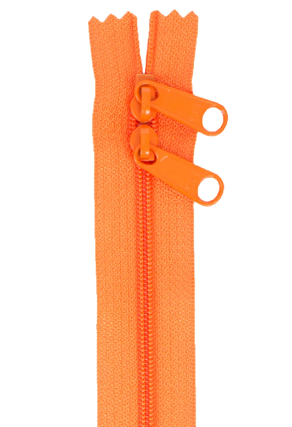 Handbag Zipper 40in Pumpkin-double-slide