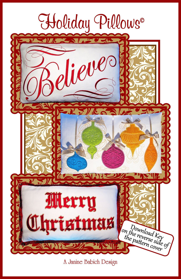 JBD Holiday Pillows