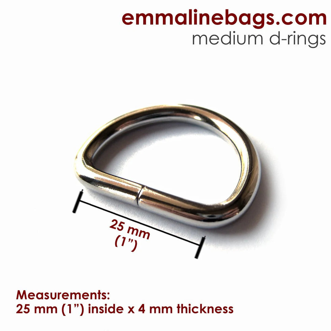 Emmaline D Rings 1/2" Iridescept Rainbow