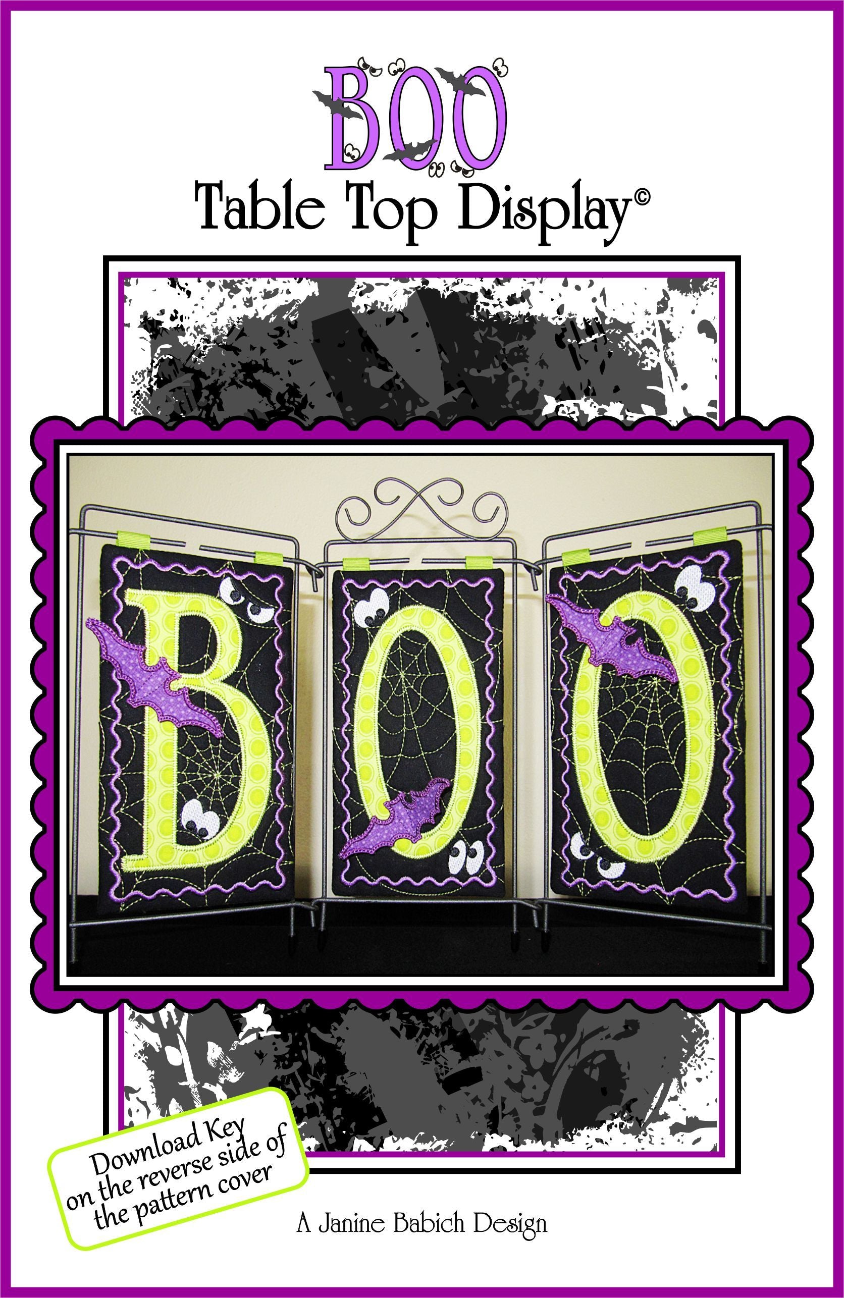 BOO Table Top Display – Chestnut Ridge Sewing