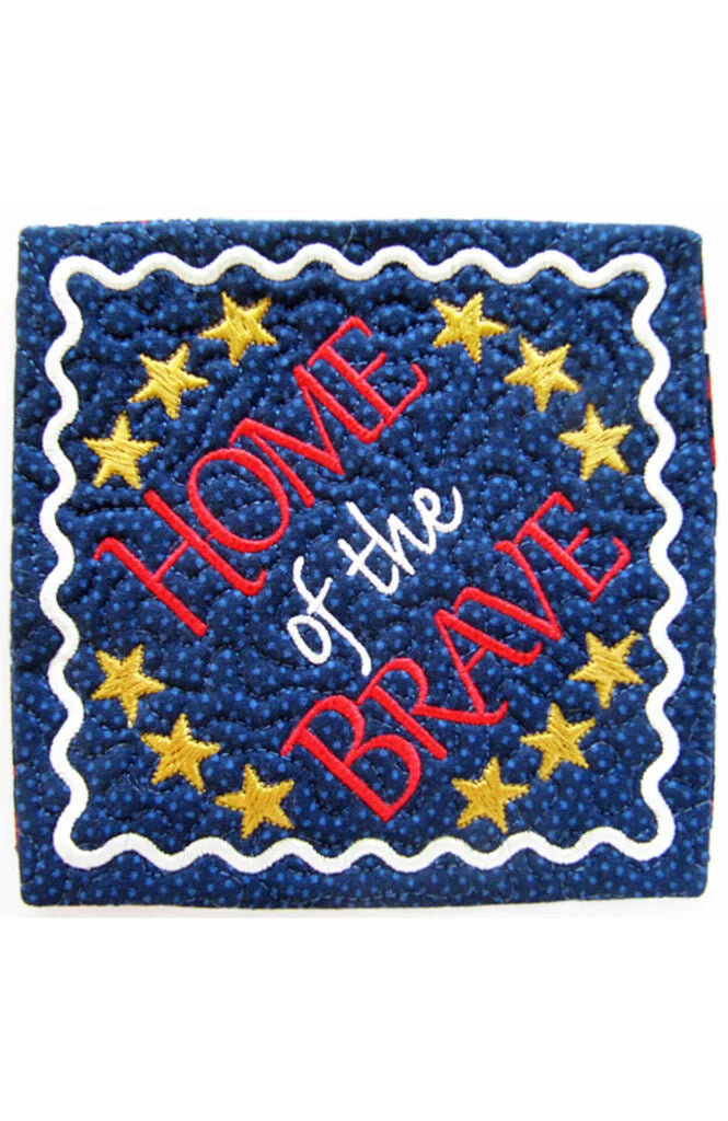 Four Cheers for the Red, White & Blue Coasters
