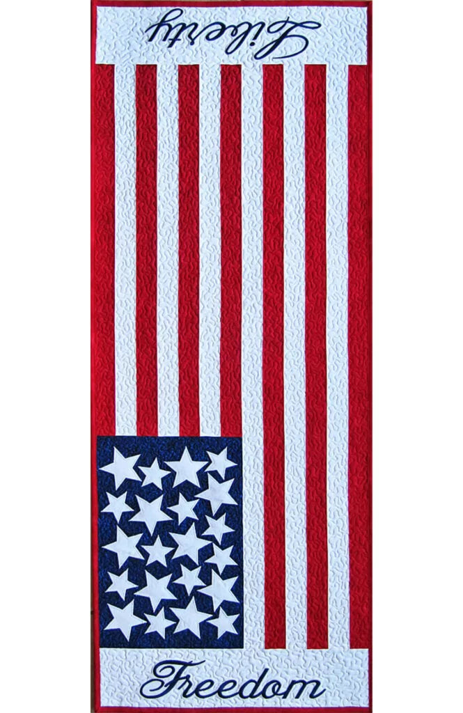 Freedom & Liberty Table Runner
