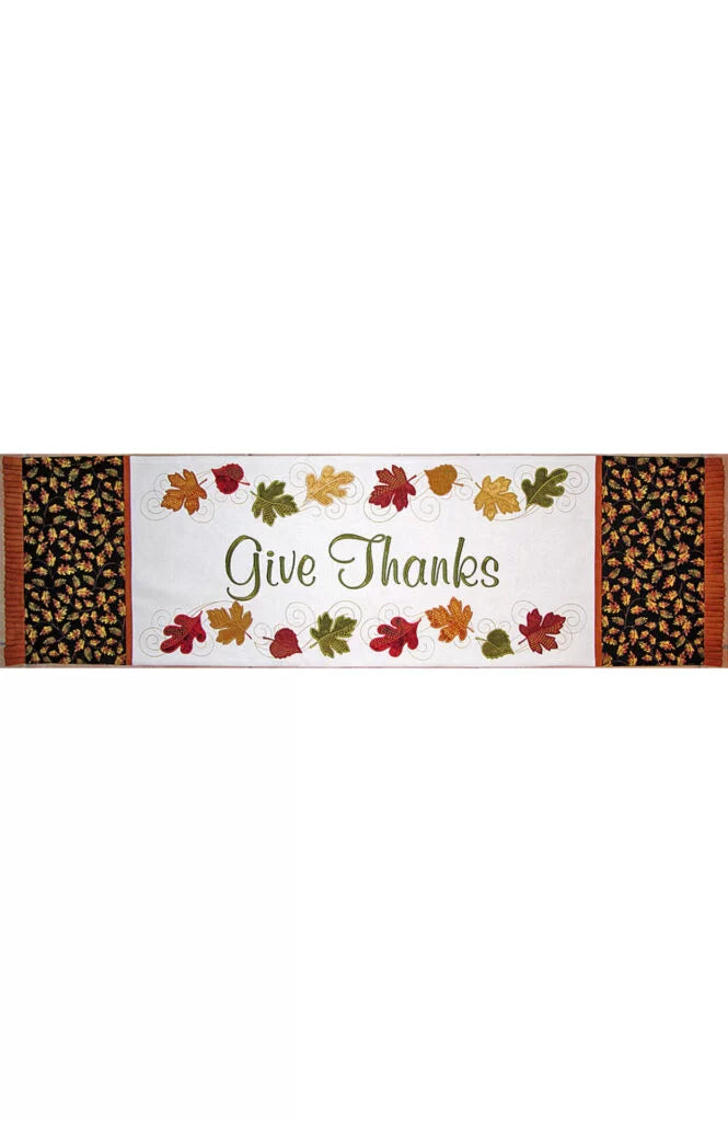 Give Thanks Table Runner