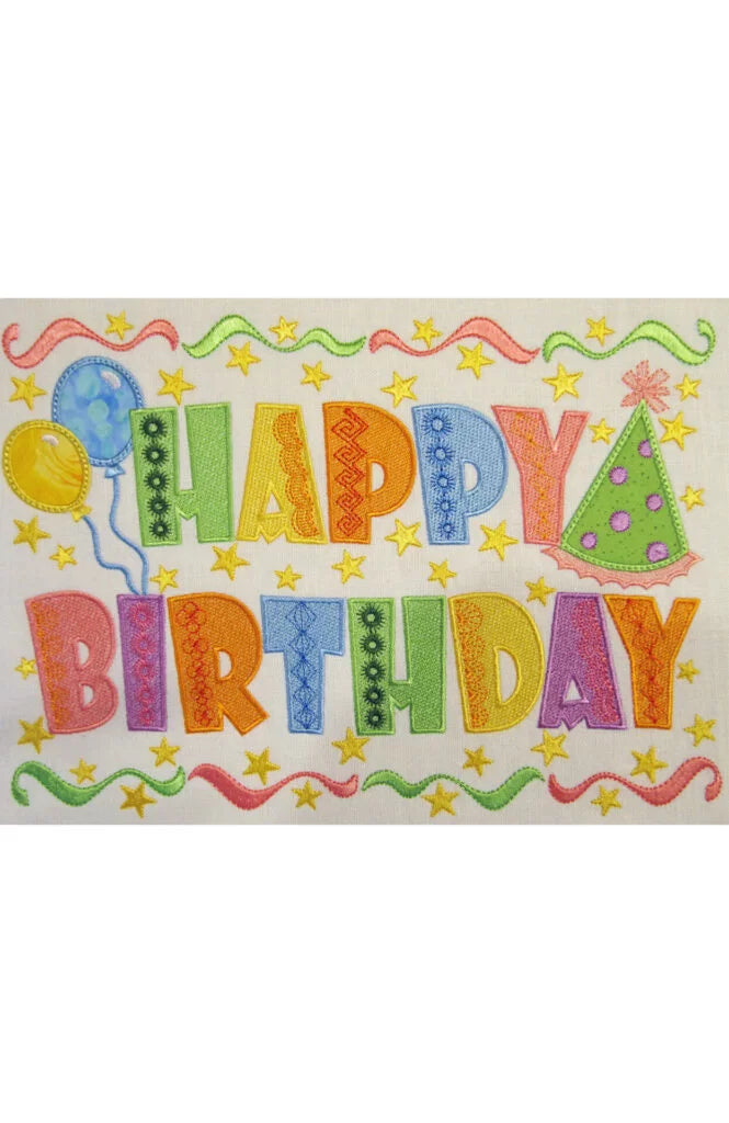 Happy Birthday Table Top Display