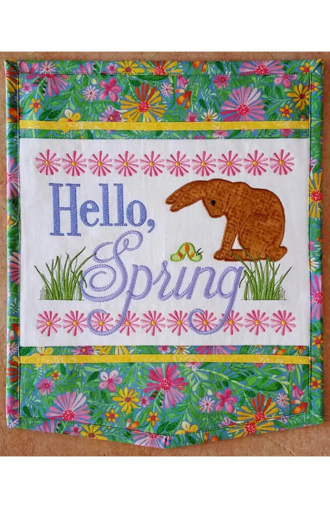Hello Spring Wall Hanging