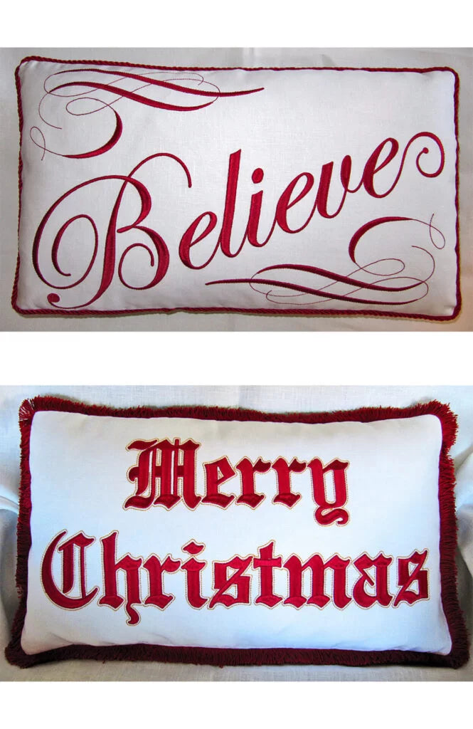 JBD Holiday Pillows