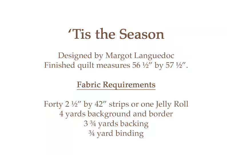 'Tis The Season by The Pattern Basket