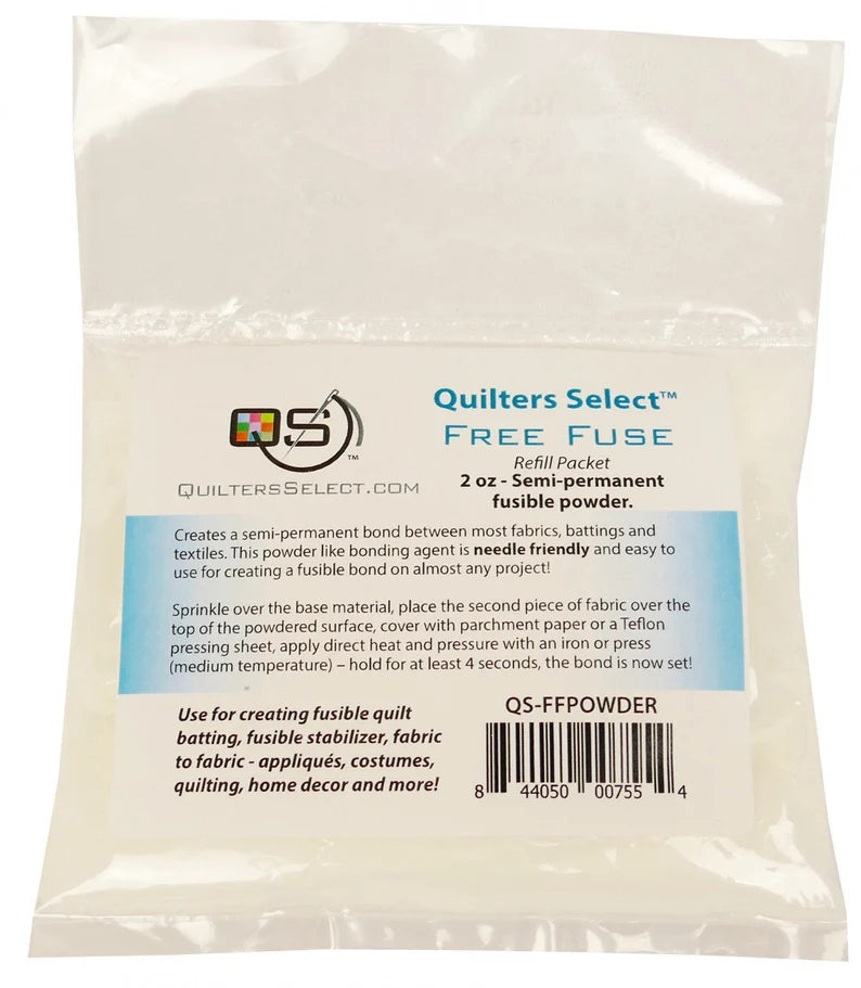 Quilters Select Free Fuse Refill Packet 2 0z