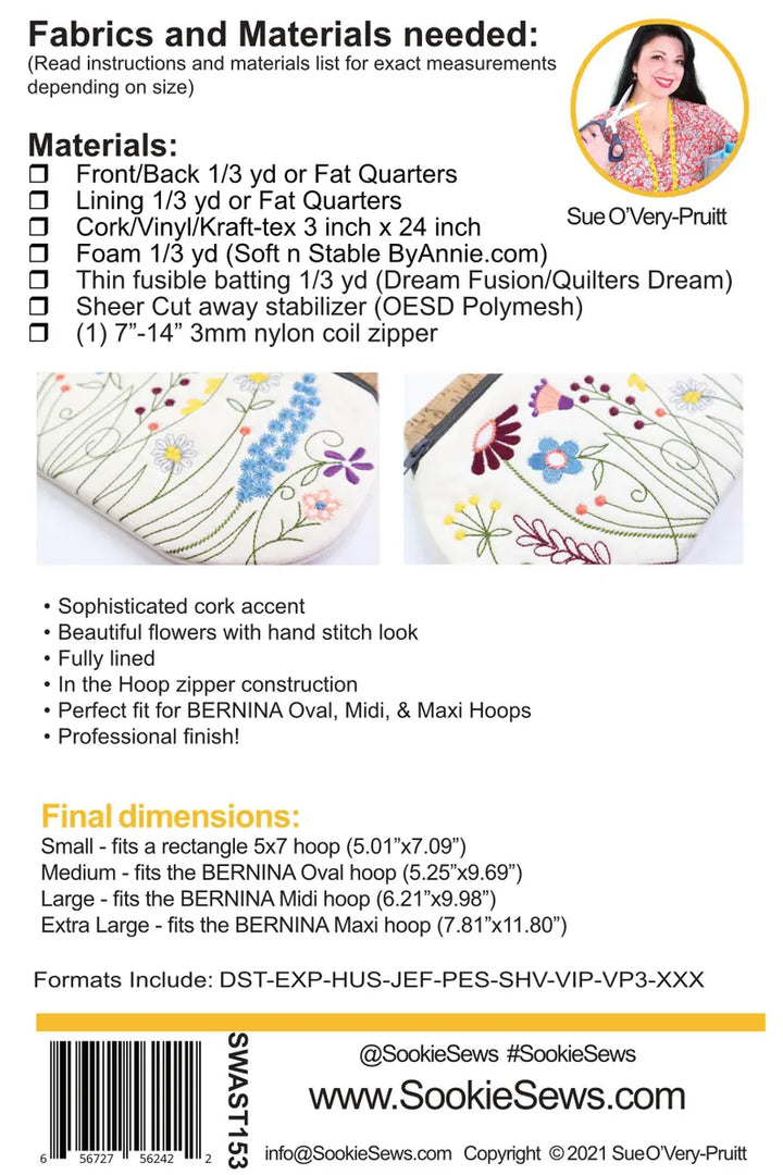 Garden Flower Clutch