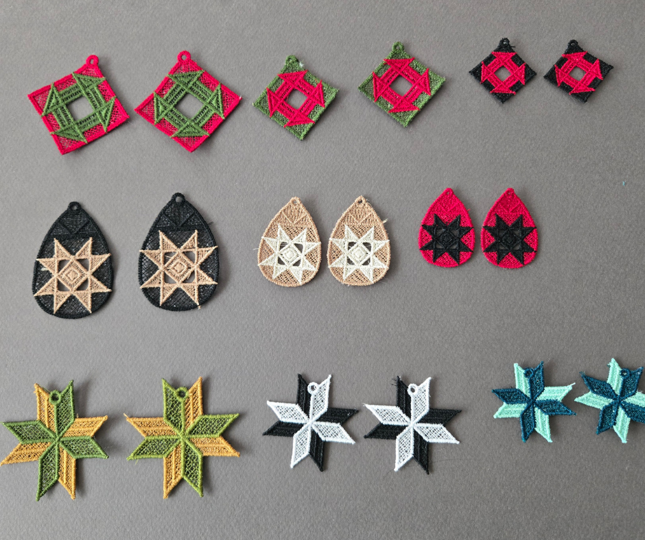 Free-Standing Lace Earrings - Nov 16, 2026