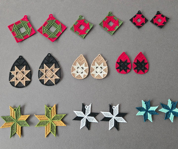 Free-Standing Lace Earrings - Nov 16, 2026