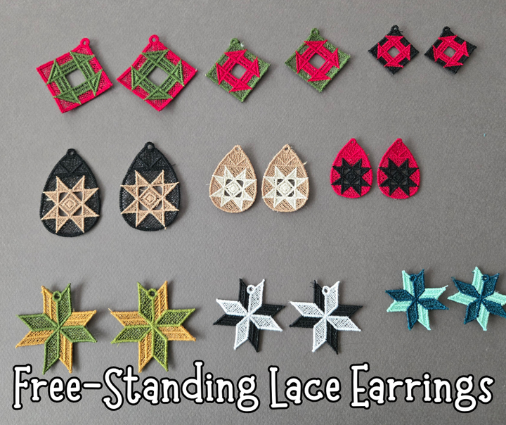 Free-Standing Lace Earrings - Nov 16, 2026