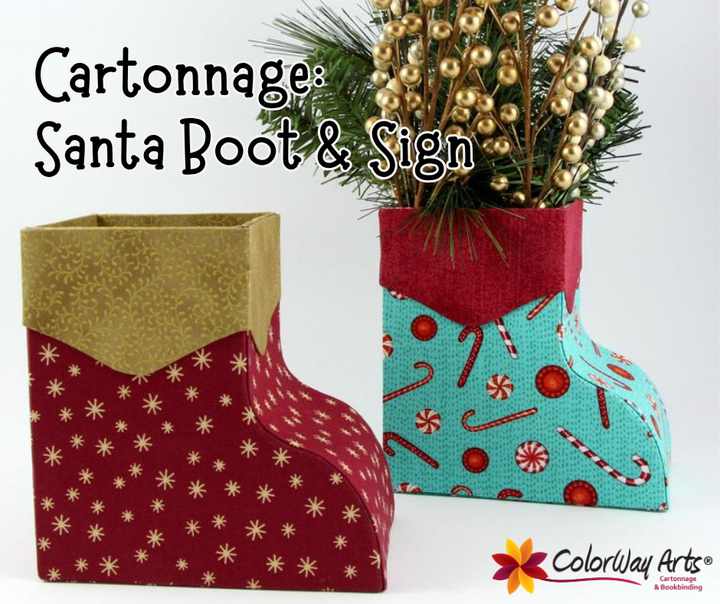 Cartonnage - Nov 18, 2026 Santa Boot & Sign