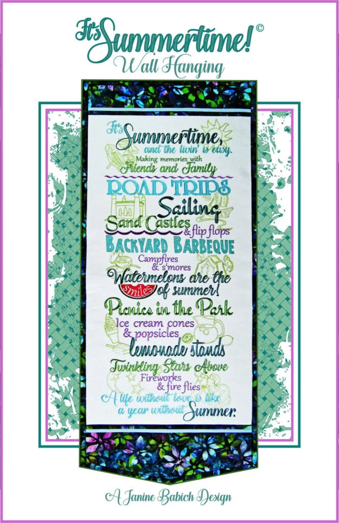 It's Summertime Wall Hanging