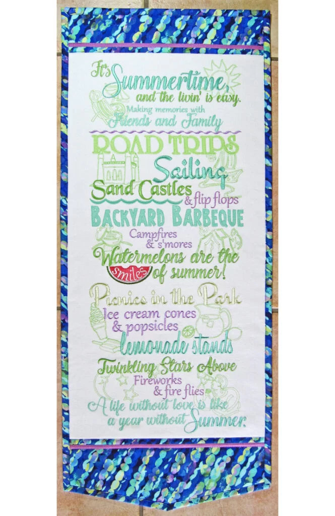 It's Summertime Wall Hanging