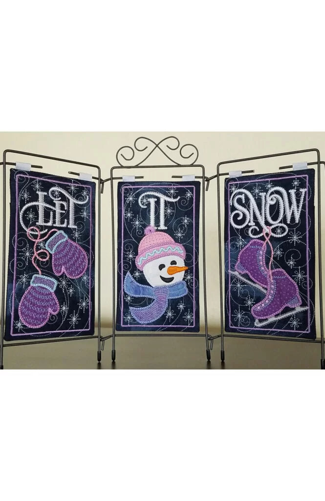 Let It Snow Table Top Display