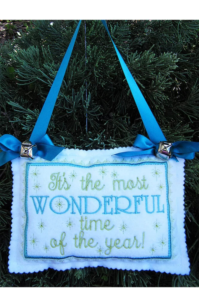 JBD Make It Merry! Mini Hanging Pillows