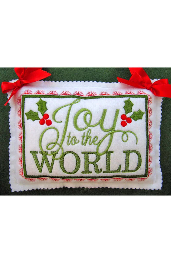 JBD Make It Merry! Mini Hanging Pillows