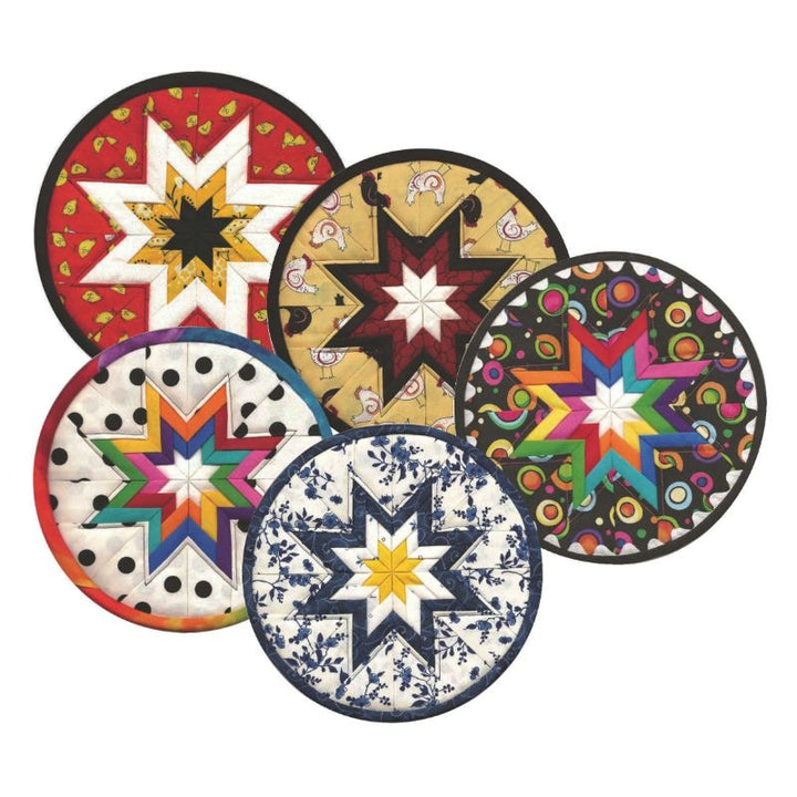 Folded Star Hot Pad Round