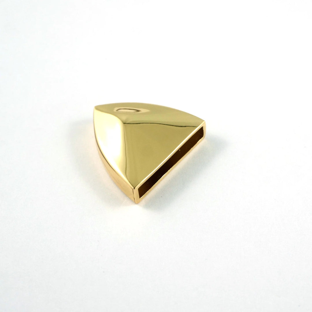 Emmaline Pointed Strap End Cap 4 pack 1" Gold