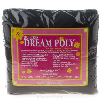 Quilters Dream Poly Queen - Black