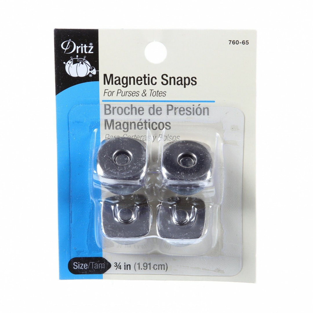 Magnetic Snaps  - 3/4 inch Silver