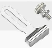 Screw, seam guide