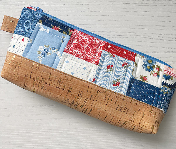 Cork Bottom Pencil Pouch