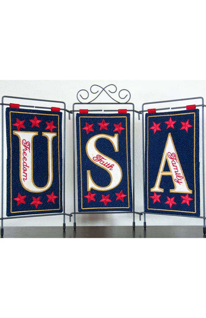 USA Table Top Display