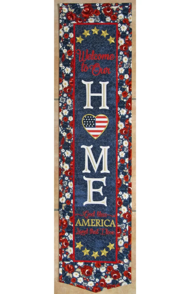 Welcome To Our Home Patriotic